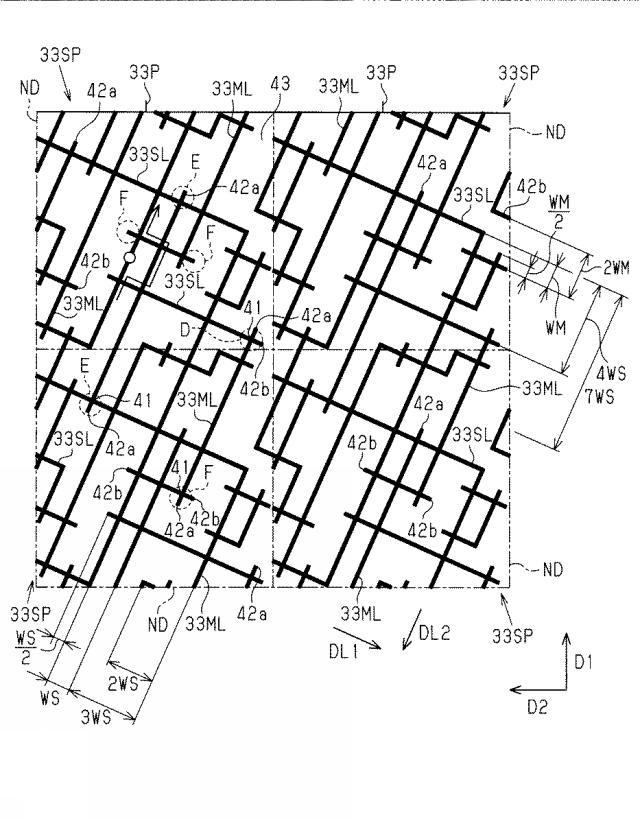 6534807-タッチセンサ用電極、タッチパネル、及び、表示装置 図000007