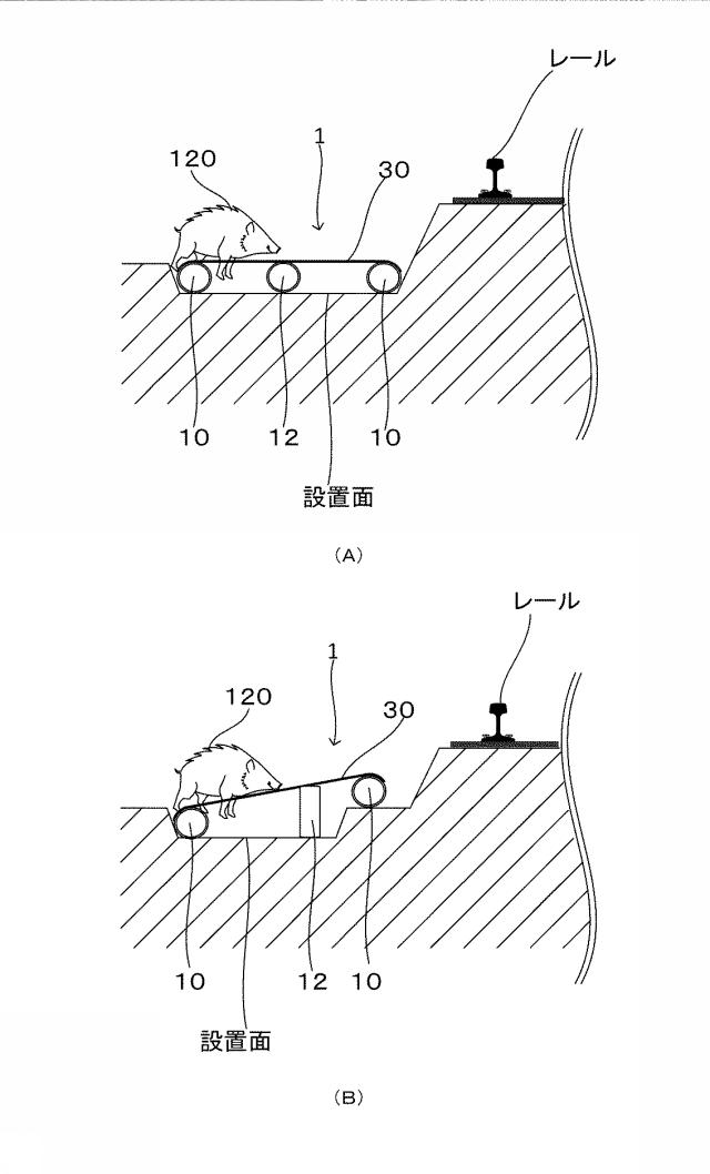 6547174-動物侵入防止装置、及び、動物侵入防止装置の施工方法 図000007