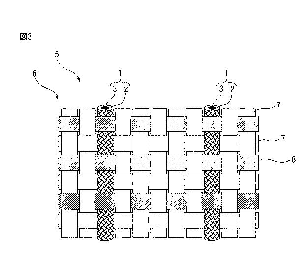 6789065-複数の組紐状圧電素子を有する布帛状圧電素子を用いたデバイス 図000007