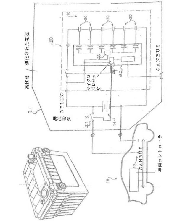 6890974-蓄電池とウルトラコンデンサの組合せを備えた指定車両、および蓄電池とウルトラコンデンサの組合せへの置換のための方法 図000007