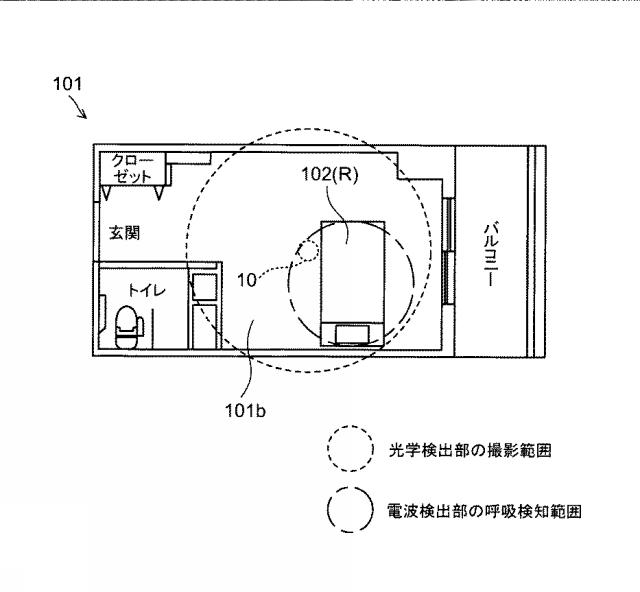 6984601-動体検知ユニットおよびケアサポートシステム 図000007