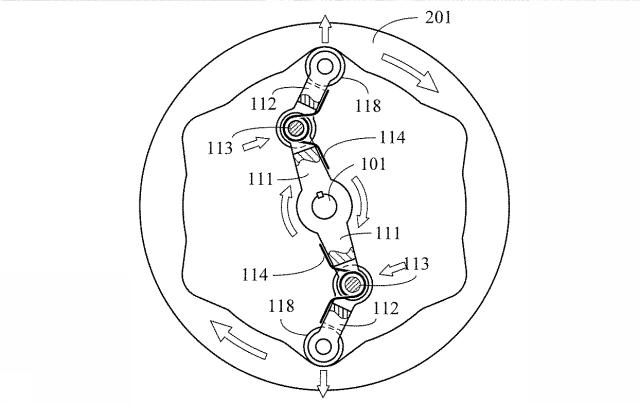 6068845-径方向クラッチ装置 図000008