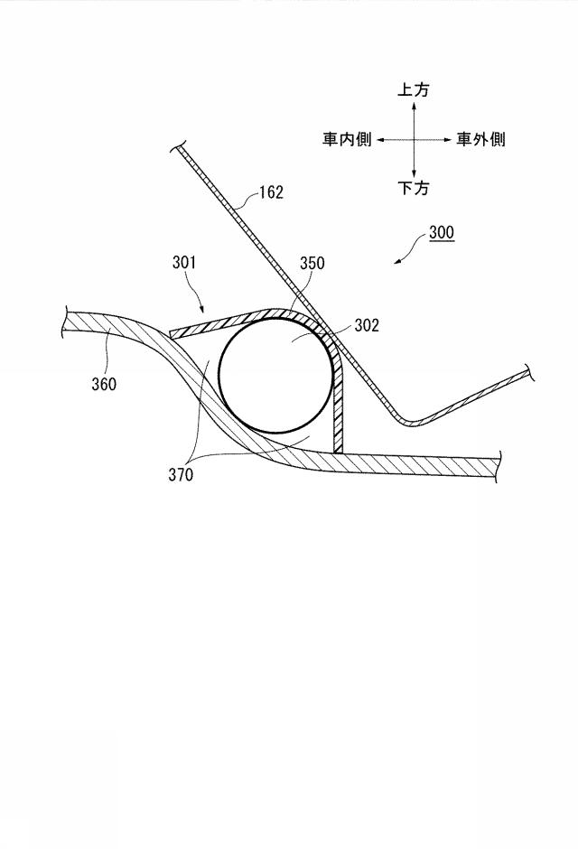 6096651-カーテンエアバッグ装置およびカーテンエアバッグ装置の車両取付構造 図000008