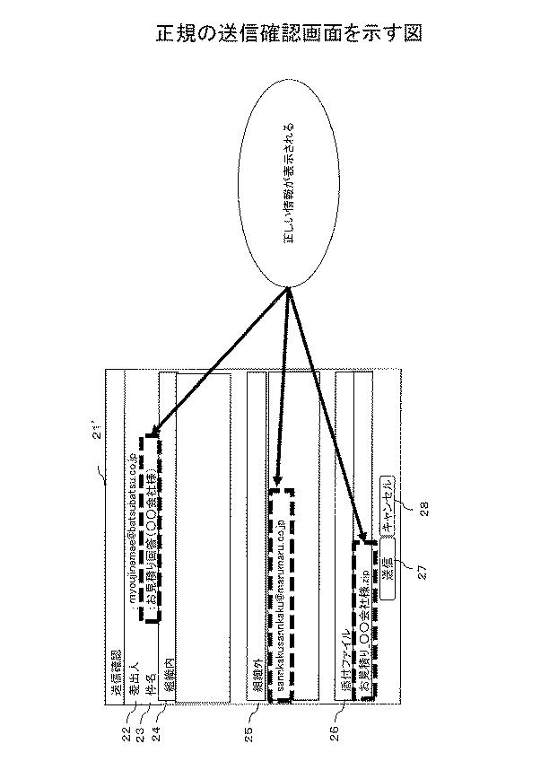 6608250-電子メール誤送信防止支援プログラム、電子メール誤送信防止支援装置、及び電子メール誤送信防止支援方法 図000008