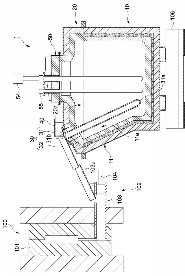 6613106-溶融金属の供給方法、取鍋、加圧制御装置及び取鍋の再生産方法 図000008