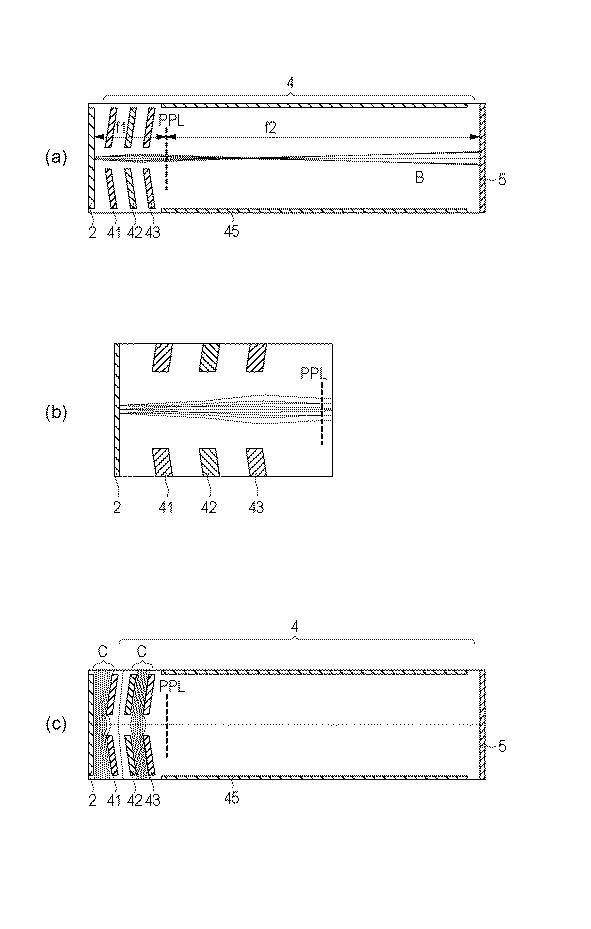 6624790-投影型の荷電粒子光学系、およびイメージング質量分析装置 図000008