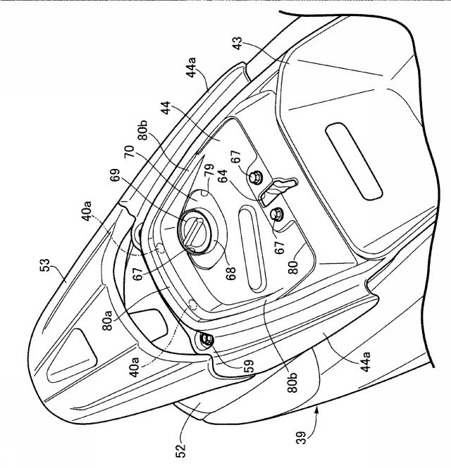 5835685-自動二輪車における蒸発燃料処理装置 図000009