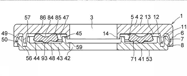 6064438-合成樹脂製のスラスト滑り軸受 図000009