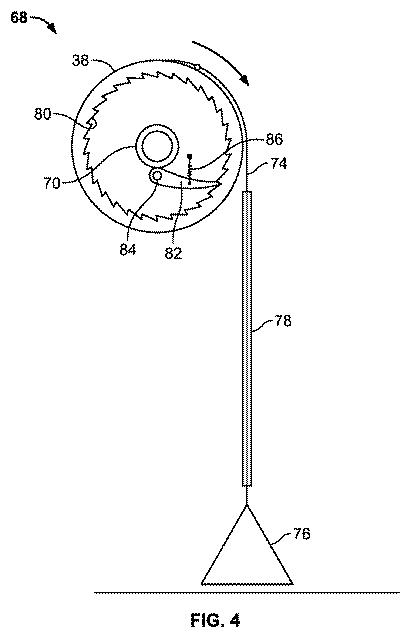 6109735-回転モータにより電力を供給される建築物の開口部遮蔽物 図000009