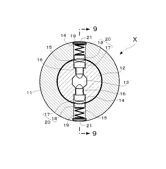 6113540-ピンタンブラー錠、該ピンタンブラー錠の鍵、及び該鍵用の鍵材 図000009