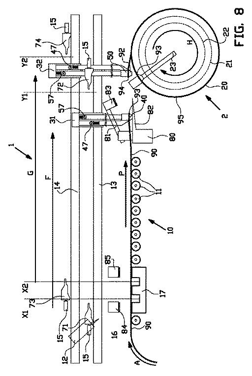 6186006-タイヤのビードエイペックス組立体を形成する機械と方法 図000009