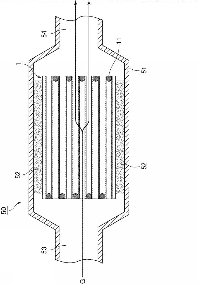 6434752-ハニカム焼成体、ハニカムフィルタ及びハニカム焼成体の製造方法 図000009