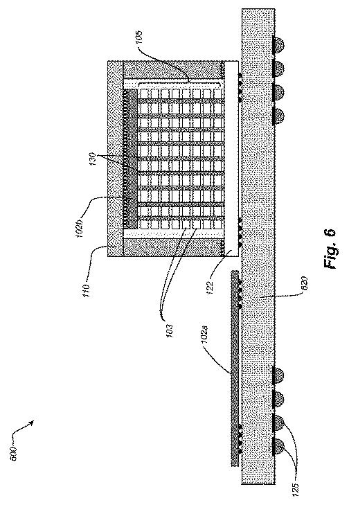 6445586-区分された論理素子を有する積層半導体ダイアセンブリおよび関連システムと方法 図000009