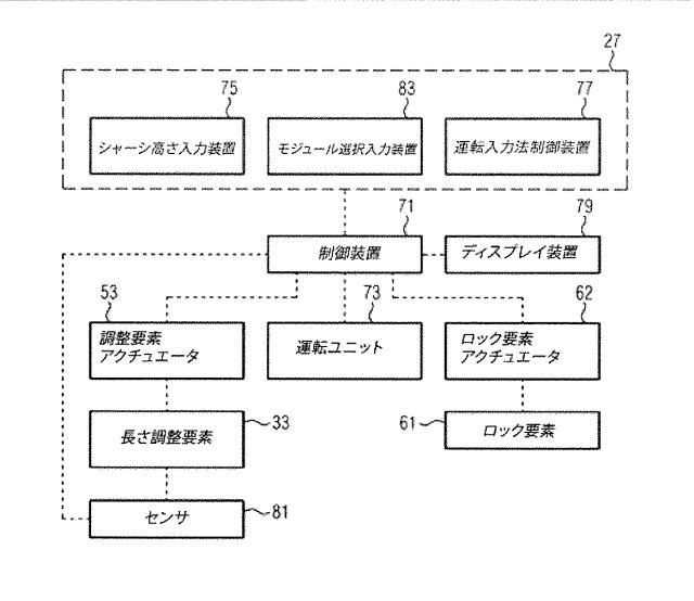 6676738-昇降式のシャーシを備えるロードフィニッシャ 図000009