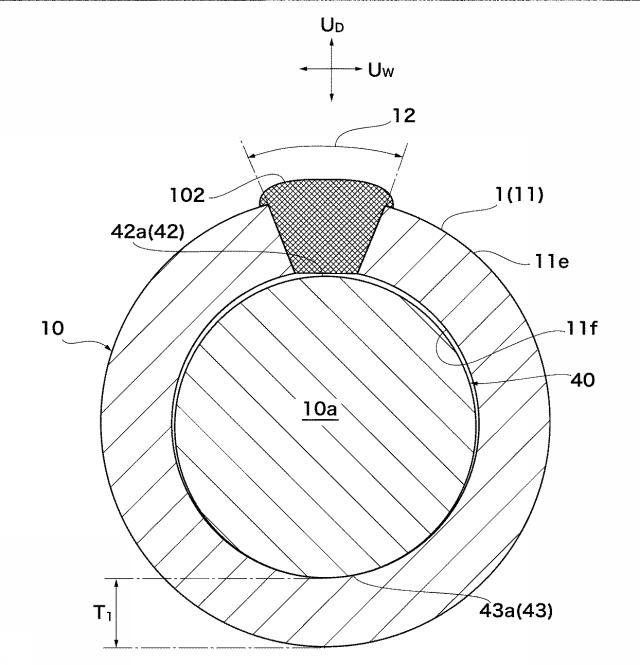 6698927-金属系筒材の製造方法及びそれに用いられる裏当て治具 図000009