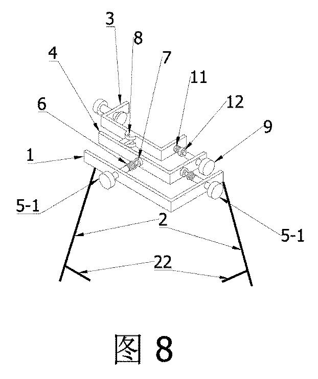 6739552-標尺の角度を正確に調整可能な測量器用スタンド 図000009