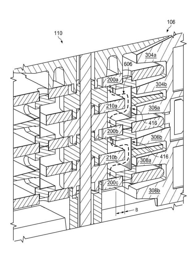 6743381-受動的アーク制御を行うための、アーク転送を伴う配電盤電力母線 図000009