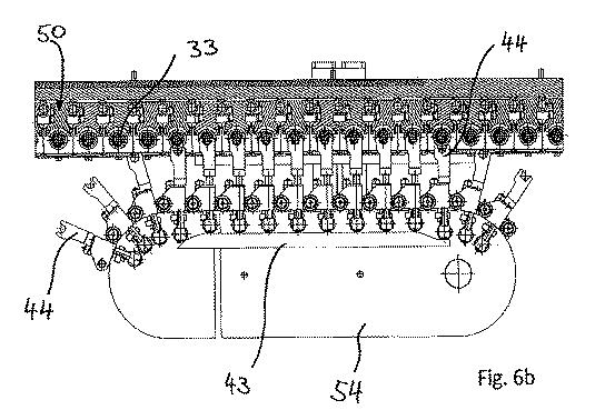 6751821-熱調整されたプリフォームから充填済み容器を製造するための装置及び方法 図000009