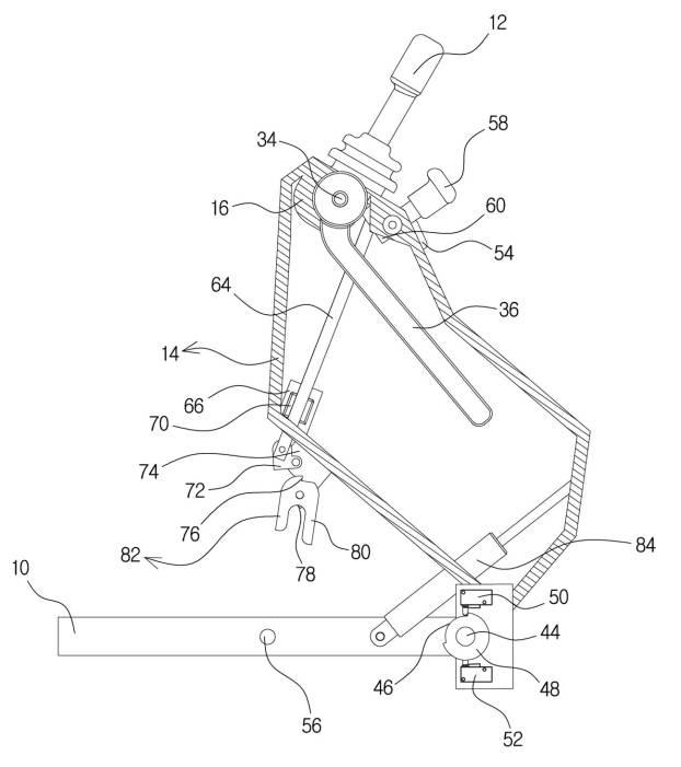 6857706-掘削機用のコンソールボックス 図000009