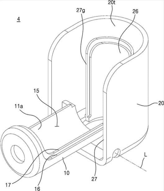 6928171-エアロゾル生成源支持組立体、及びそれを具備したエアロゾル生成装置 図000009