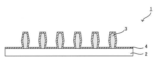 6971536-柱状形成物用樹脂組成物、柱状形成物付基板の製造方法、および柱状形成物付基板 図000009