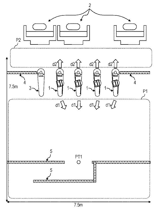 6986663-ゲート装置、および、ゲート装置の配置構造 図000009