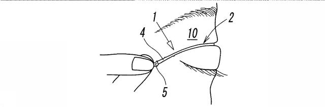 6021760-化粧用瞼整形用テープ及びその製造方法 図000010