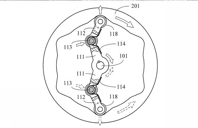 6068845-径方向クラッチ装置 図000010