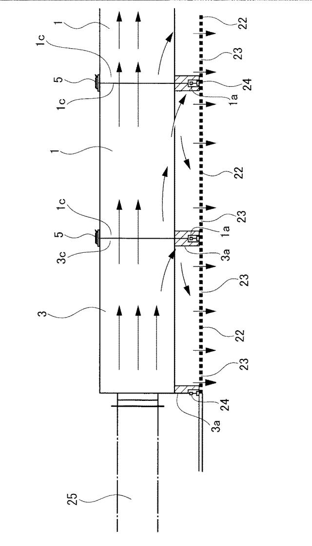 6238637-グリッド型システム天井の空調用チャンバー装置 図000010