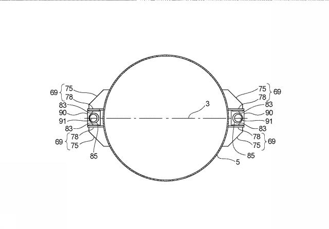 6625890-炉体支持機構および冶金炉 図000010