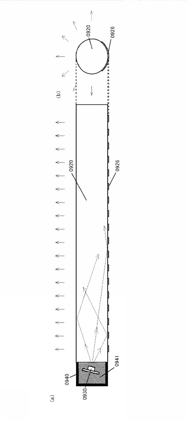 6630034-面状導光板及び柱状導光体を有する発光装置 図000010