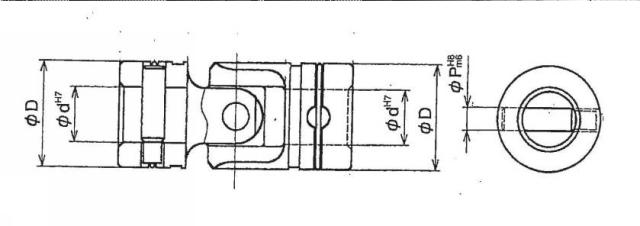 6690835-細長模型に作用する流体力計測のための６分力計測装置 図000010