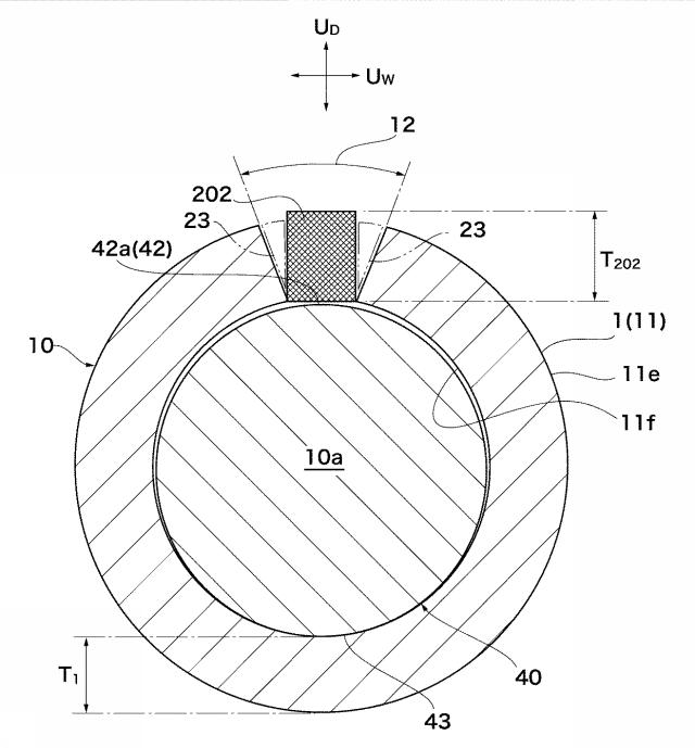 6698927-金属系筒材の製造方法及びそれに用いられる裏当て治具 図000010