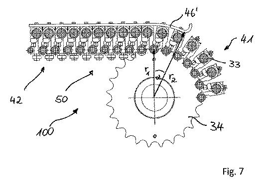 6751821-熱調整されたプリフォームから充填済み容器を製造するための装置及び方法 図000010