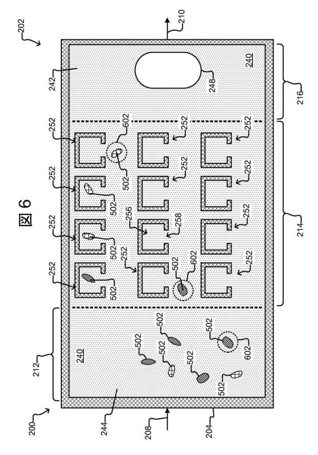 6954972-マイクロ流体デバイスにおける個々の生体細胞から特定の核酸材料を捕捉する方法 図000010