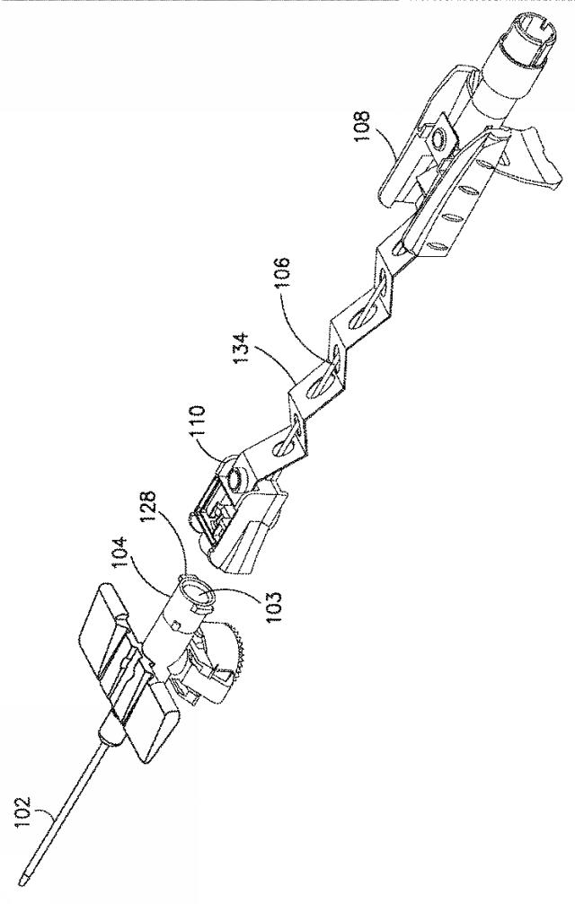 6974901-摩擦に基づく保持力および使用不可機能を持つ安全な静脈カテーテル 図000010