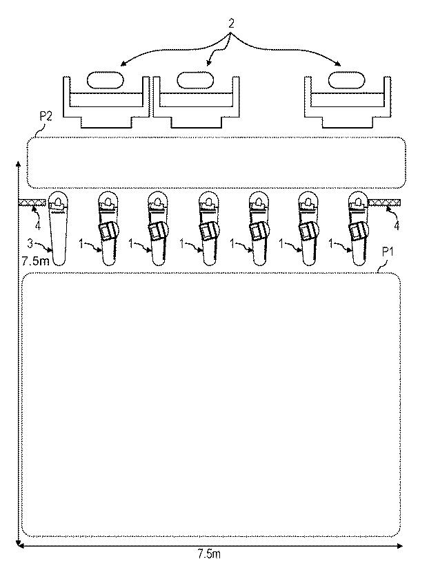 6986663-ゲート装置、および、ゲート装置の配置構造 図000010