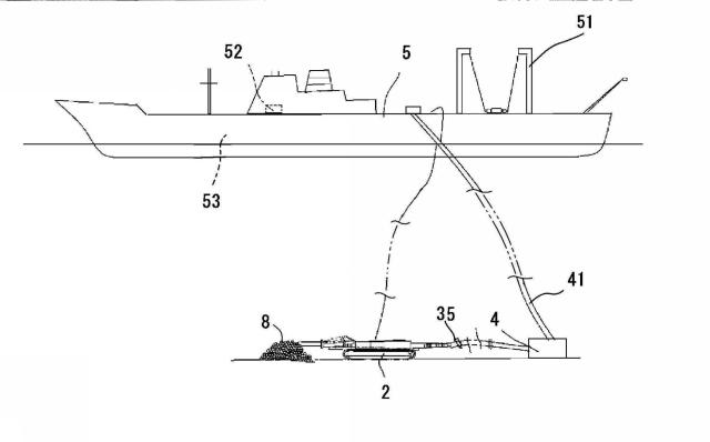 5681986-海底鉱床の採鉱方法およびその採鉱ユニット 図000011