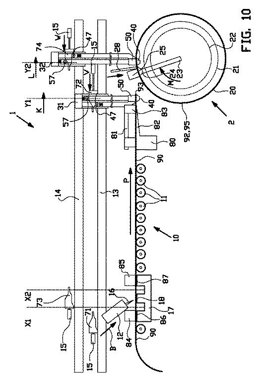 6186006-タイヤのビードエイペックス組立体を形成する機械と方法 図000011