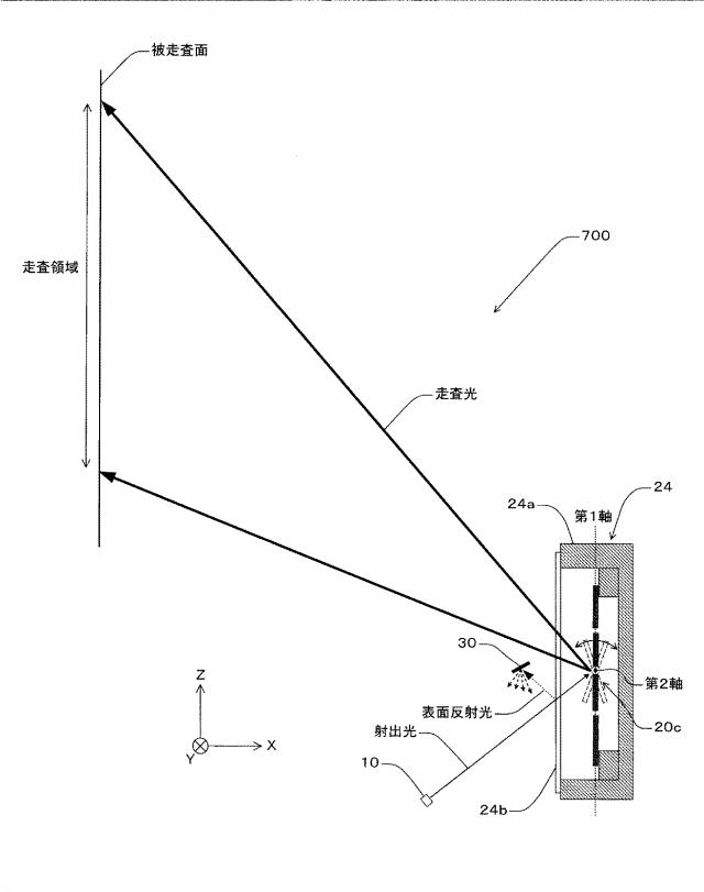 6489388-光偏向器、光走査装置、画像形成装置及び車両 図000011