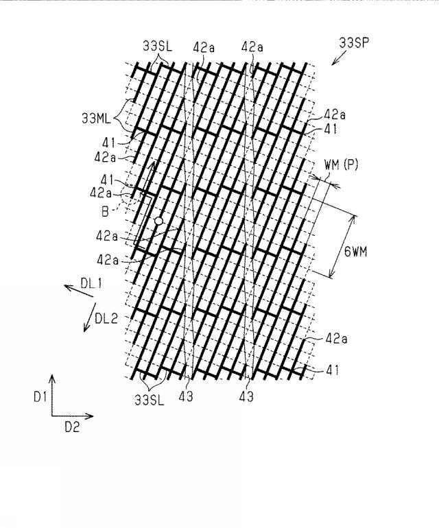 6534807-タッチセンサ用電極、タッチパネル、及び、表示装置 図000011