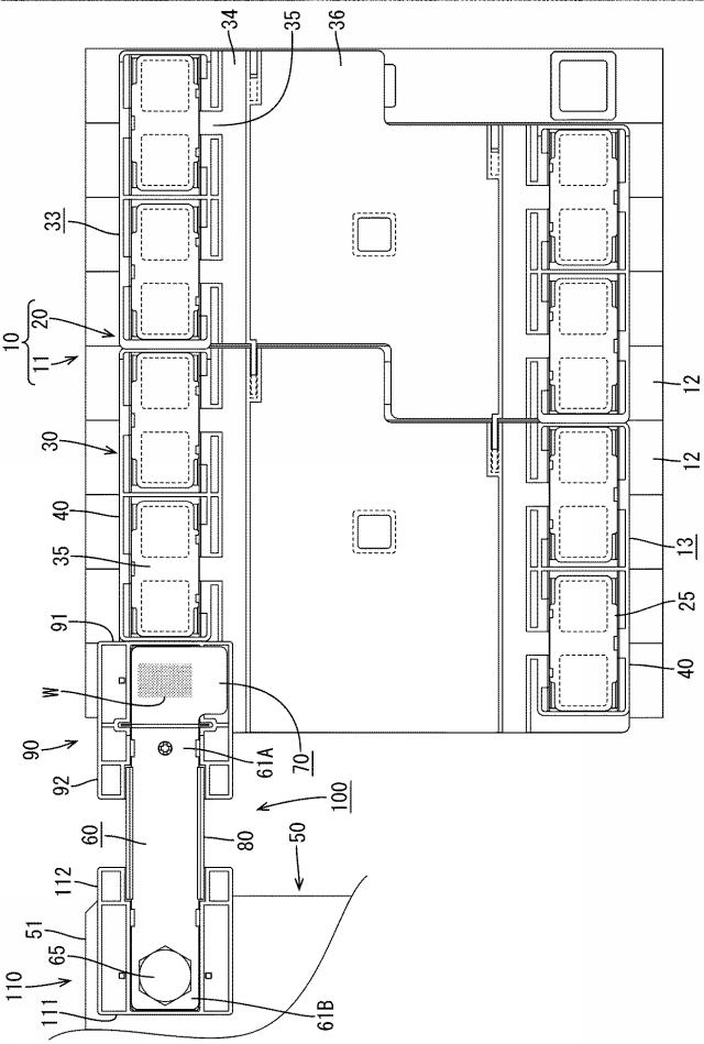 6579406-電池モジュールと電子機器の接続装置及び絶縁カバーの製造方法 図000011