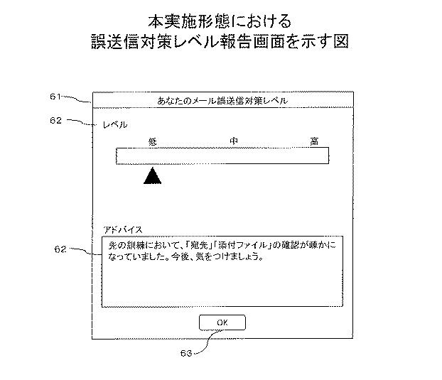 6608250-電子メール誤送信防止支援プログラム、電子メール誤送信防止支援装置、及び電子メール誤送信防止支援方法 図000011