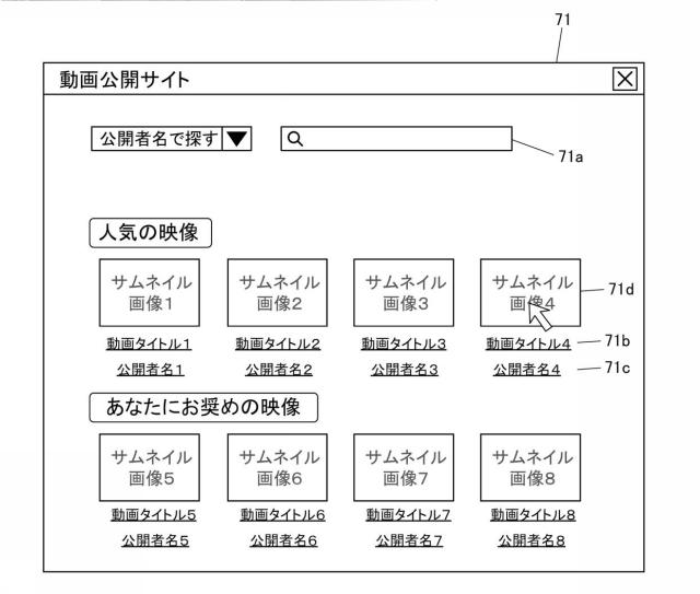 6623841-投稿楽曲選曲システム、投稿楽曲選曲プログラム、投稿楽曲選曲方法及び楽曲投稿サーバー装置 図000011