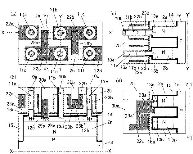 6651657-柱状半導体装置と、その製造方法 図000011