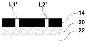 6726729-多様なパターンのロゴの発光が可能な遮蔽層を備えた内装材及びその製造方法 図000011