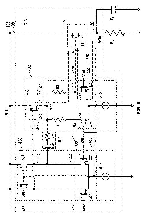 6805259-改善された電源除去を有する低ドロップアウト電圧レギュレータ 図000011