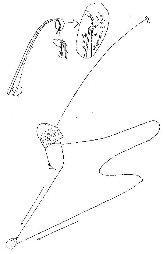 6884493-底蓋を有するフカセカゴを用いた釣り具及び釣り方 図000011