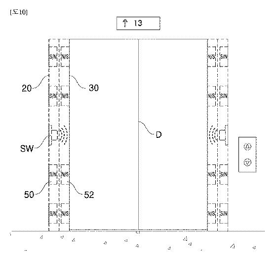 6969033-エレベータの手挟み防止用安全装置 図000011