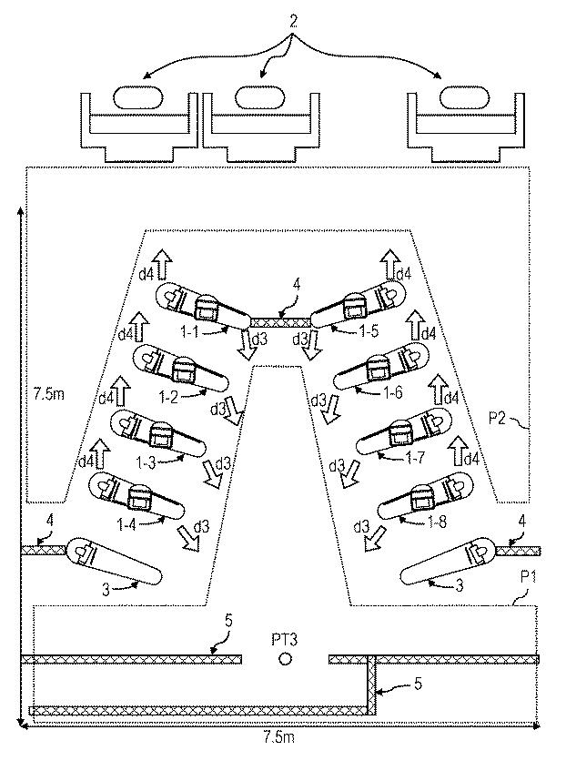 6986663-ゲート装置、および、ゲート装置の配置構造 図000011